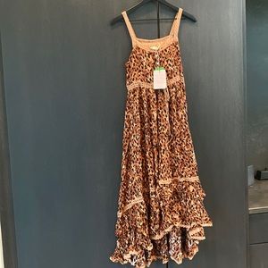 NWT Spell & The Gypsy Saphari Prairie Dress Unicorn Tears Sz XS